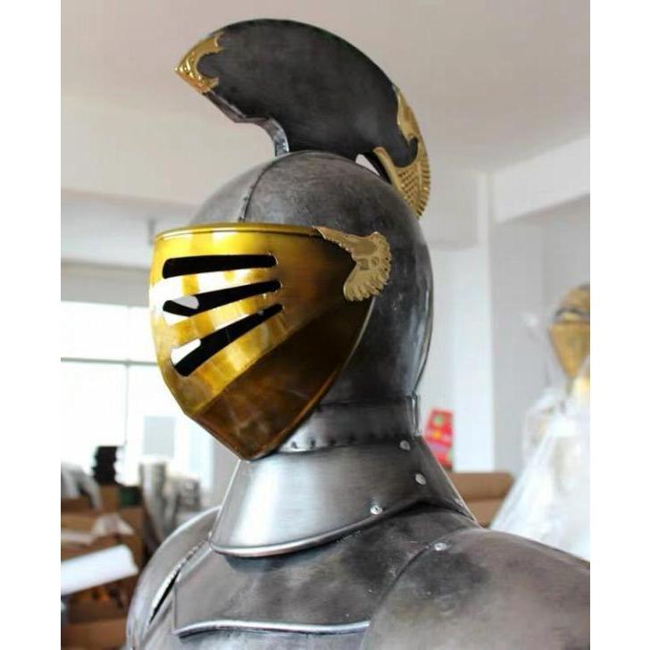 A10879 中世ヨーロッパ 騎士道 中世風甲冑鎧100%ハンドメイド A10879 中世ヨーロッパ 騎士道 中世風甲冑鎧100%ハンドメイド