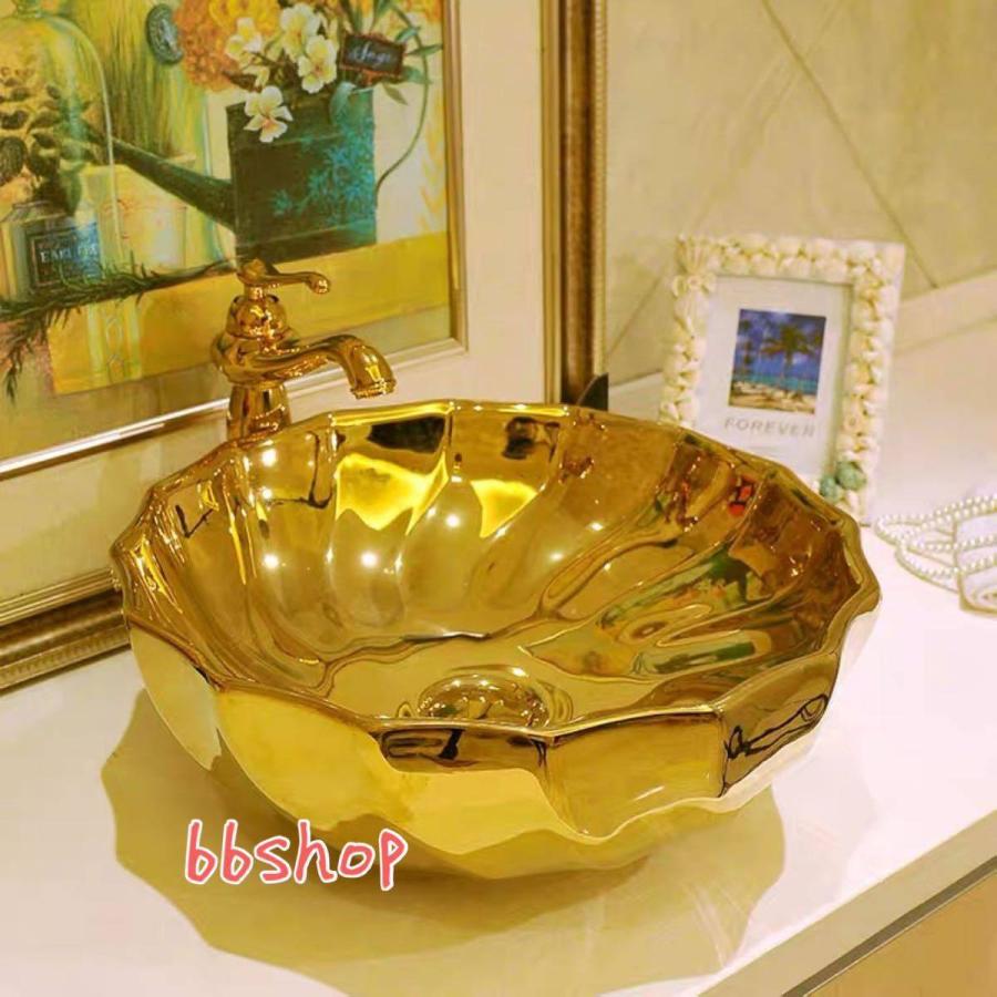 A04672 高級洗面台 洗面ボウルセット 洗面ボール 陶器 手水鉢 手洗器