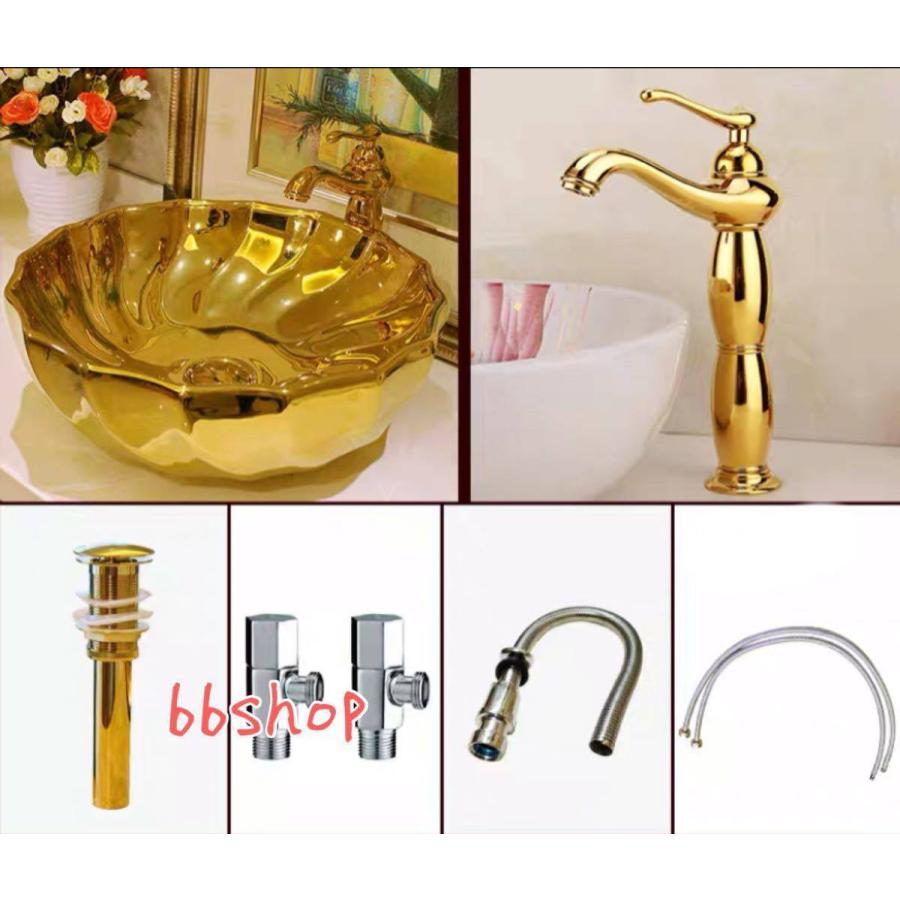 A04672 高級洗面台 洗面ボウルセット 洗面ボール 陶器 手水鉢 手洗器