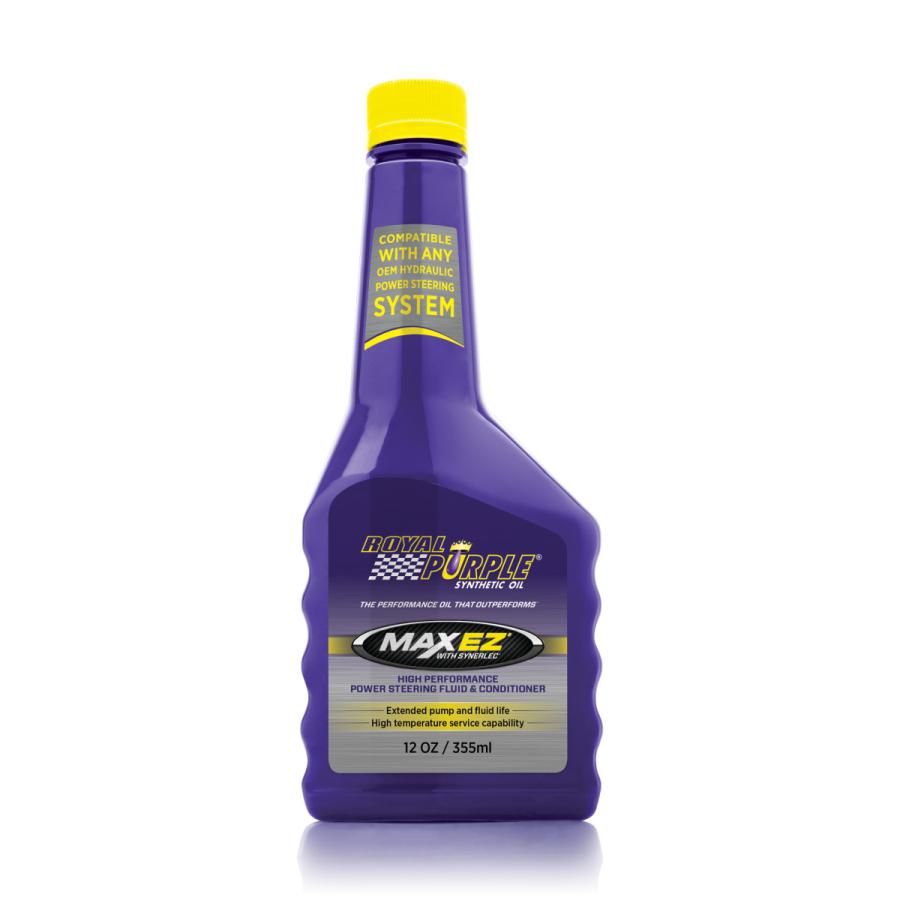 正規輸入品 ロイヤルパープル マックスEZ ROYAL PURPLE MAX-EZ パワーステアリングフルード 12oz（355mL）｜motor-lover