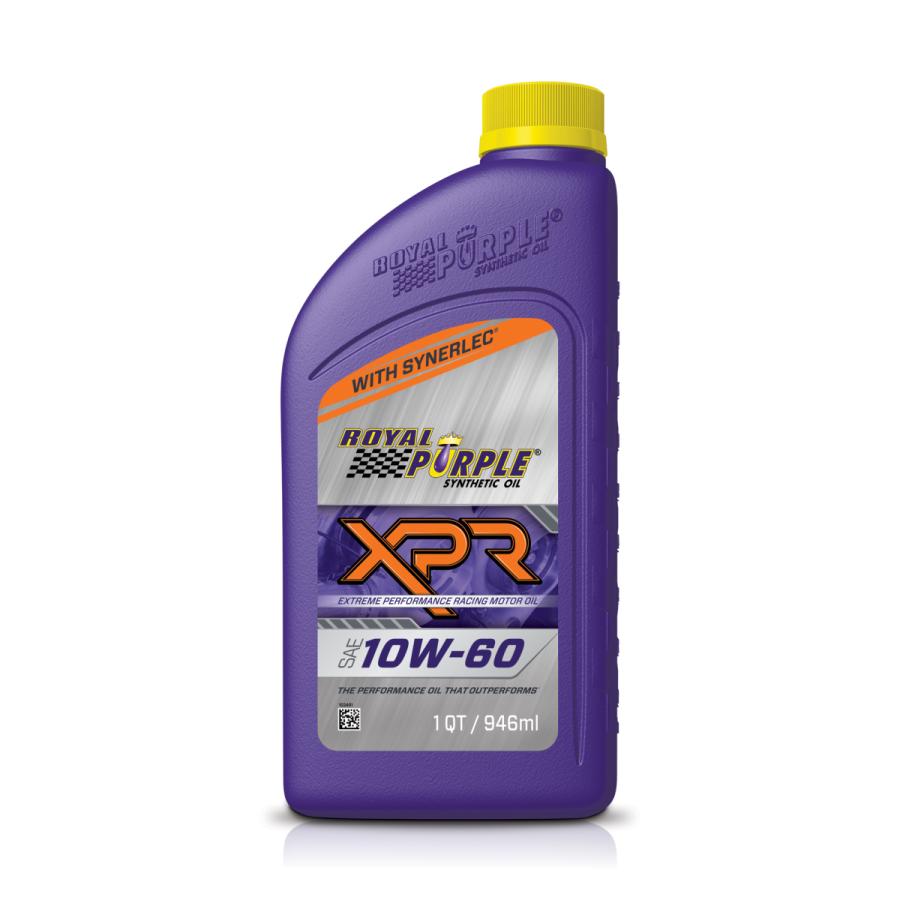 正規輸入品 ロイヤルパープル XPR 10W-60 ROYAL PURPLE SYNTHETIC OIL XPR 10W60 1QT（0.946L）｜motor-lover