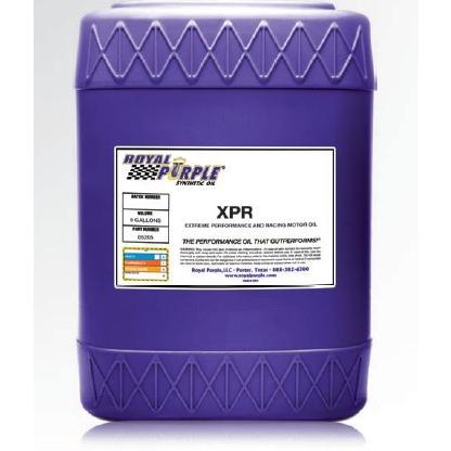 正規輸入品 ロイヤルパープルXPR 20W-50 5G ペール缶（18.9L） ROYAL PURPLE SYNTHETIC OIL XPR 20W50 レーシングオイル
