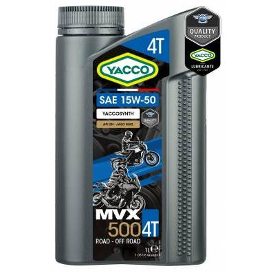 YACCO MVX 500 4T 15W-50、10W-40 ヤッコー・MVX 4スト用 ヤッコの2輪