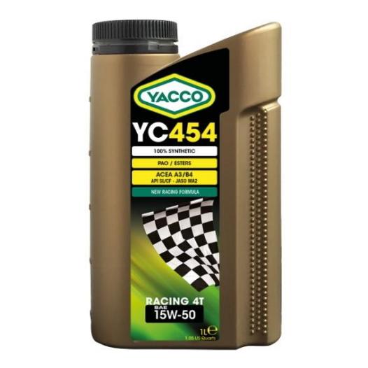 YACCO YC-454 15w-50 1L-3本セット　100％化学合成油 YACCO YACCO YC-454 15W-50 ヤッコー・YC454 ヤッコの100％化学合成