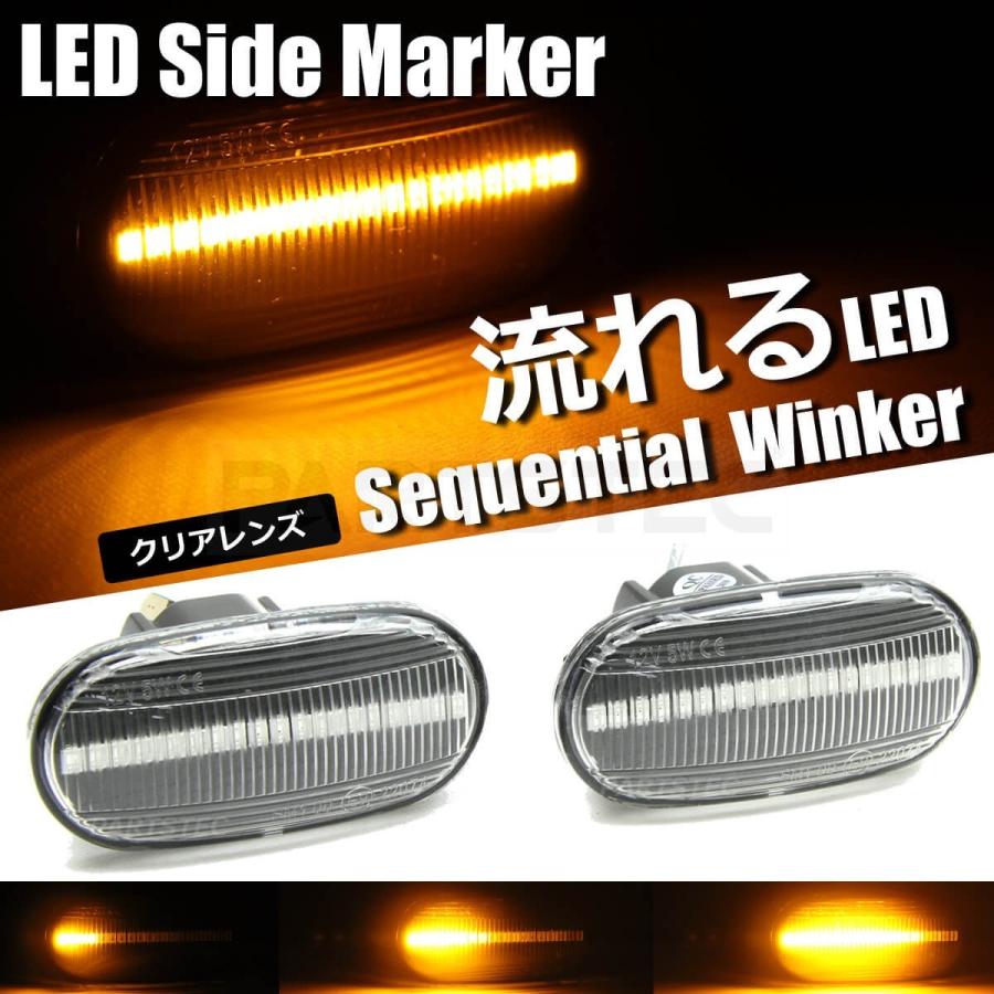 ホンダ Led サイドマーカー 流れる シーケンシャル ウィンカーランプ クリアレンズ 左右セット N Box Cr V シビック ステップワゴン ライフ 他 123 2x2 123 2x2 Motor Power 通販 Yahoo ショッピング