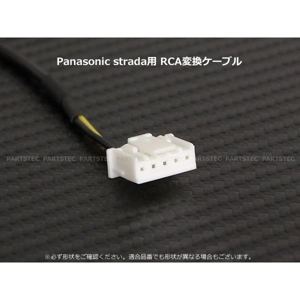 Strada パナソニックストラーダ用 バックカメラ 配線 入力ケーブル RCA