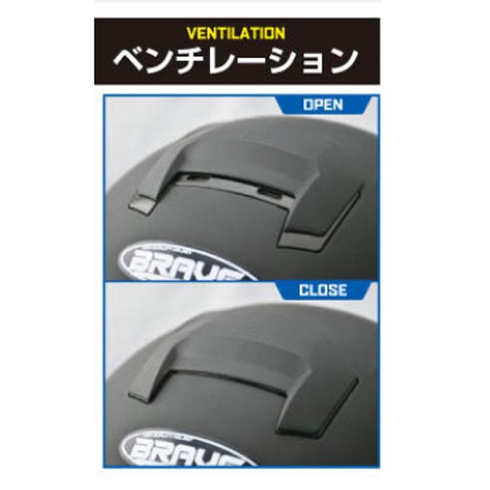 ジェットヘルメット / スピードピット BRAVE-7 インナーバイザー付き