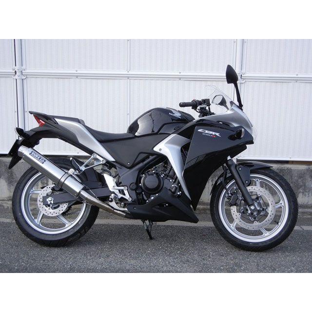 ダブルアールズ CBR250R ラウンドタイプサイレンサー ステンレス/ステンレス WR’Sの画像
