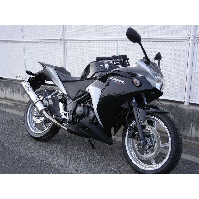 ダブルアールズ CBR250R ラウンドタイプサイレンサー ステンレス/ステンレス WR’Sの画像