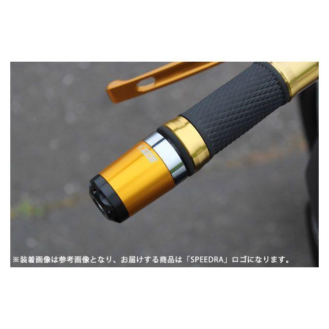 ブランド登録なし - SPEEDRA ヘビーウェイトハンドルバーエンドスライダー ロング手あい YAMAHA M16 色合い 引っ敷き黒いこと SPEEDRA