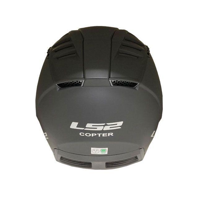 LS2 HELMETS エルエスツーヘルメット COPTER（マットブラック） サイズ