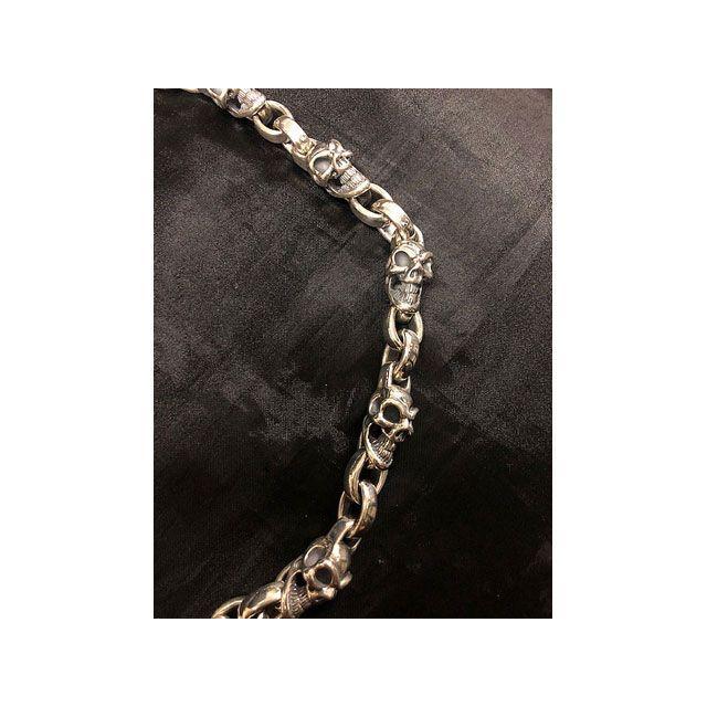 Bill Wall Leather Big グッドラックスカル ドッグヘッド ウォレットチェーン WC620 Bill Wall Leather_1