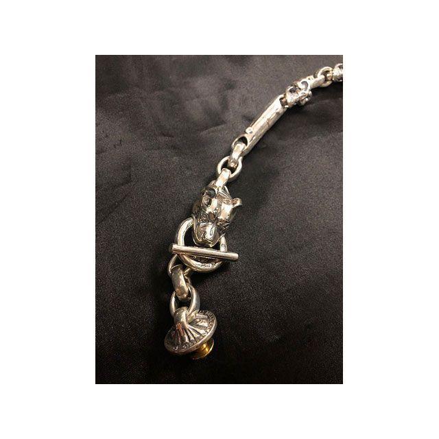 Bill Wall Leather Big グッドラックスカル ドッグヘッド ウォレットチェーン WC620 Bill Wall Leather_2