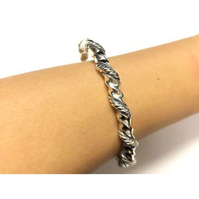 Bill Wall Leather TWISTED Bangle B603 Bill Wall Leather_4