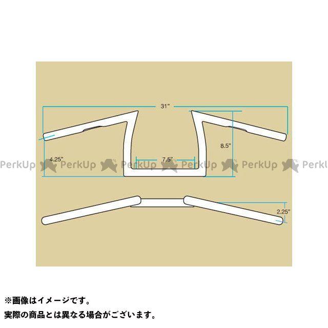 正規品／ビルトウェル ハーレー汎用 キーストーン XLハンドル 配線穴