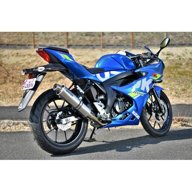BMS-R BMS GSX-R125 GSX-S125 R-EVO ステンレスサイレンサー 政府認証