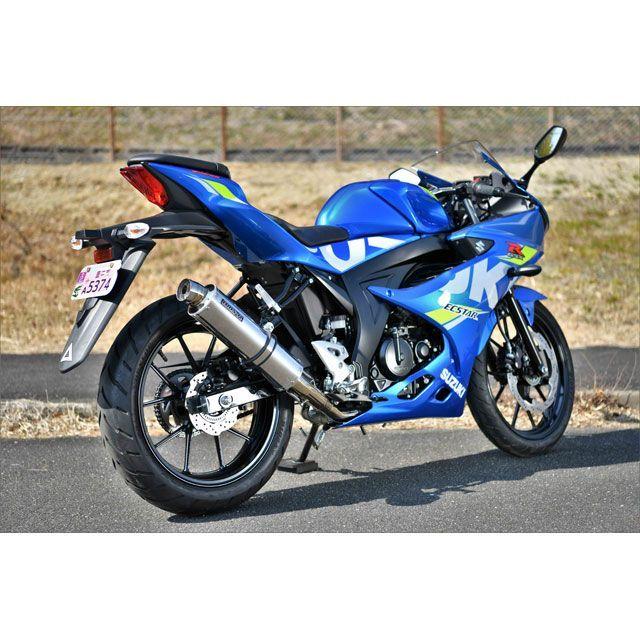 正規品／BMS GSX-R125 GSX-S125 R-EVO ステンレスサイレンサー 政府認証 BMS RACING FACTORY バイク｜motoride｜02