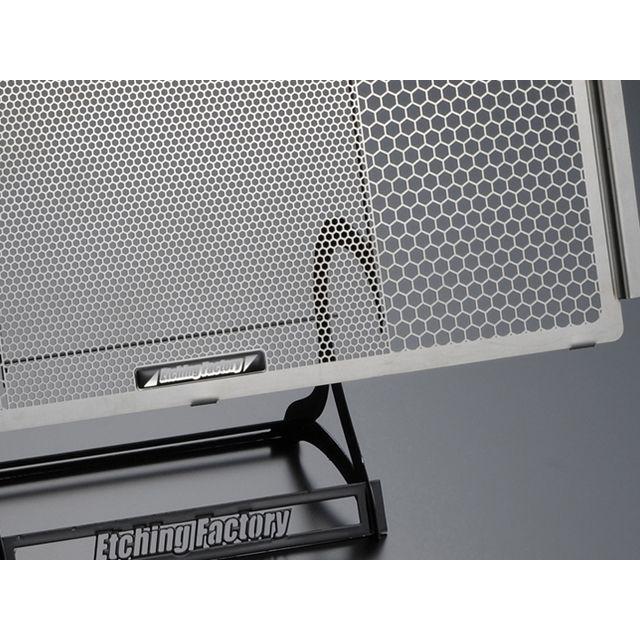 エッチングファクトリー Desmosedici Desmosedici用 ラジエターガード カラー 黒エンブレム ETCHING FACTORY バ&hellip;
