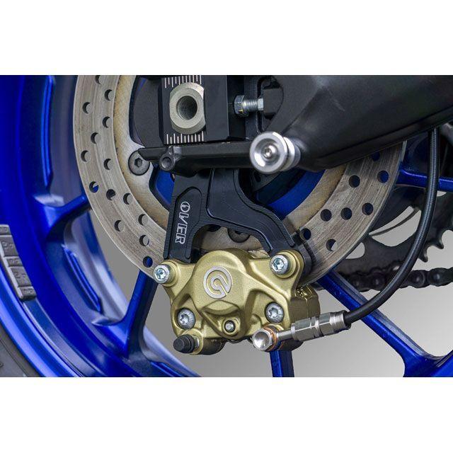 オーバーレーシング Rキャリパーサポート ブレンボ2P用（ブラック） OVER RACINGの画像
