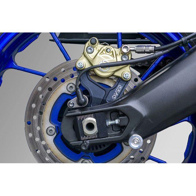 オーバーレーシング Rキャリパーサポート ブレンボ2P用（ブラック） OVER RACINGの画像