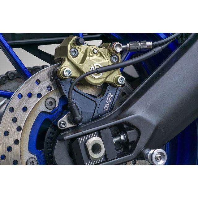 オーバーレーシング Rキャリパーサポート ブレンボ2P用（ブラック） OVER RACINGの画像