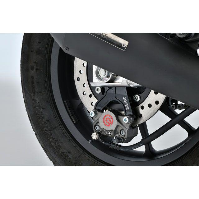 オーバーレーシング Rebel250 Rebel500 Rキャリパーサポート ブレンボ2P用（ブラック） メーカー在庫あり OVER RACINGの画像