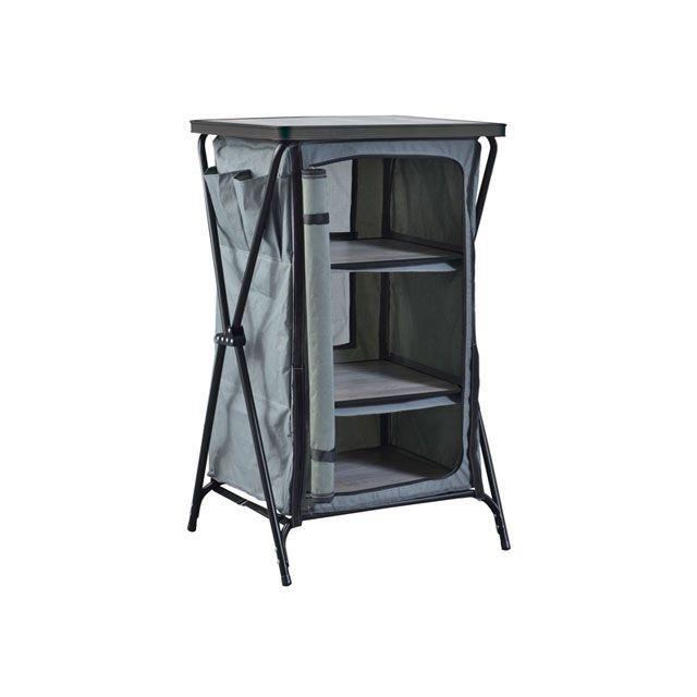 【メーカー直送】東谷 OLC-627GY フォールディングキャビネット3D Azumayaの画像