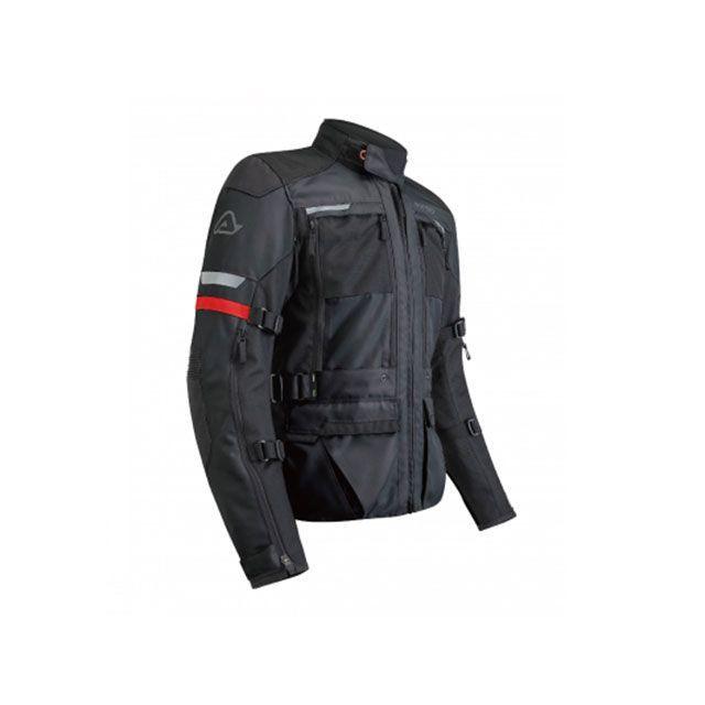 WEB限定セール 正規品／アチェルビス AC-23684 CE X-TOURジャケット（ブラック） サイズ：L ACERBIS バイク