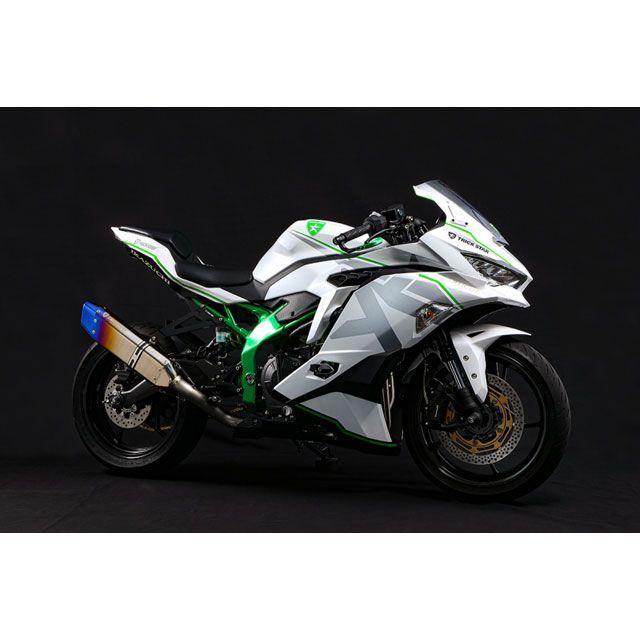 トリックスター Ninja ZX-25R SE KRT EDITION/SE/スタンダード 政府認証フルエキゾーストマフラー IKAZUCHI TR…_6