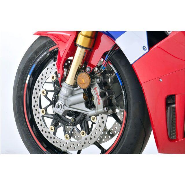 スウェッジラインプロ CBR1000RR-R SP フロントホースキット バイピース ホースエンド レッド＆ブルー ホースカラー ブラック メーカー…の画像