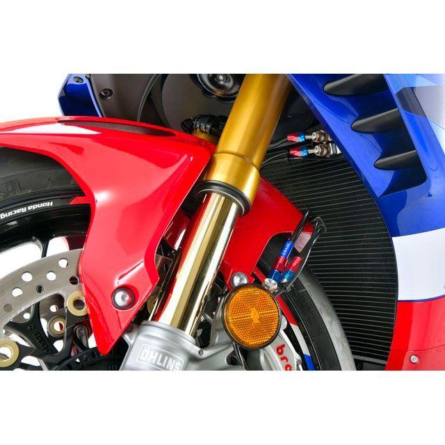 スウェッジラインプロ CBR1000RR-R SP フロントホースキット バイピース ホースエンド レッド＆ブルー ホースカラー ブラック メーカー…の画像