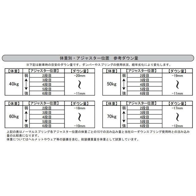 エフェックス ローダウンキット 約15mm（10〜20mm）ダウン メーカー在庫あり EFFEXの画像