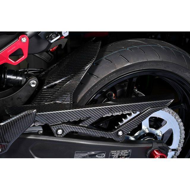 SPEEDRA ZX-25R リアフェンダー 純正形状 ドライカーボン 仕様 綾織り