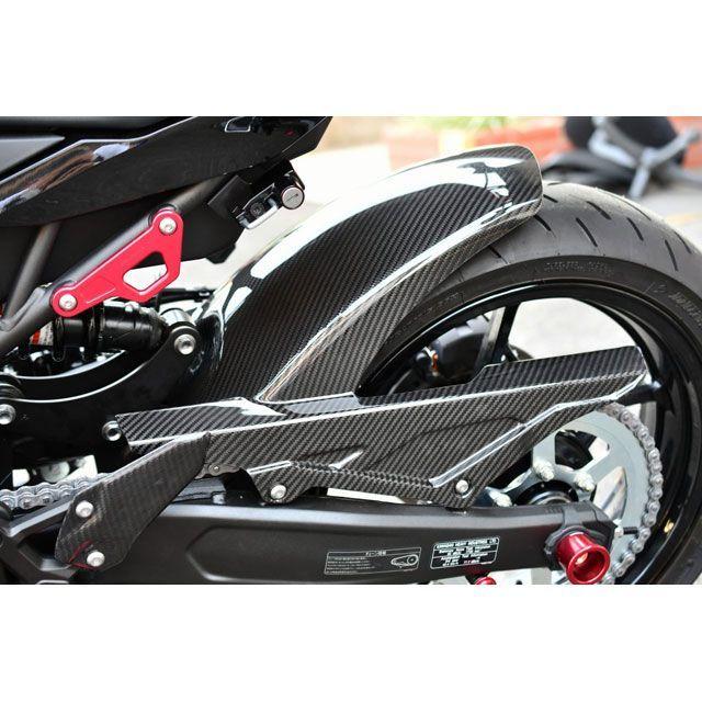 ZX-25R ZX25R 綾織カーボンリヤフェンダー SPEEDRA ZX-25R リアフェンダー ロングタイプ ドライカーボン 仕様 綾