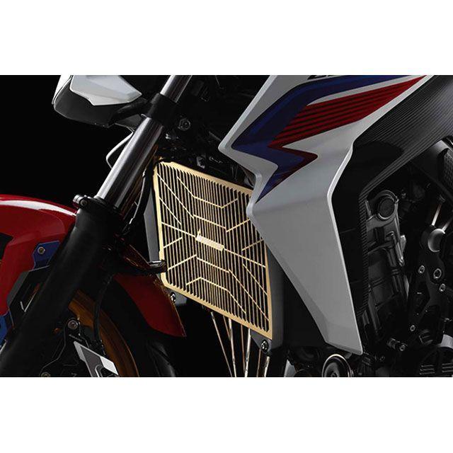 バイカーズ CBR650F/CB650F ステンラジエターガード チタンコート カラー ゴールド(チタンコート) BIKERS_1