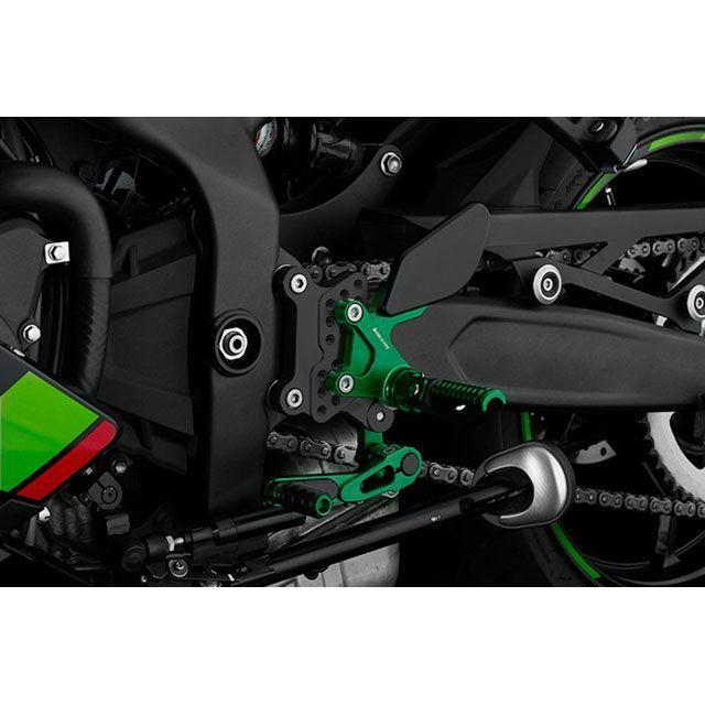 いぬ バイカーズ ZX-25R バックステップ カラー グリーン BIKERS バイク