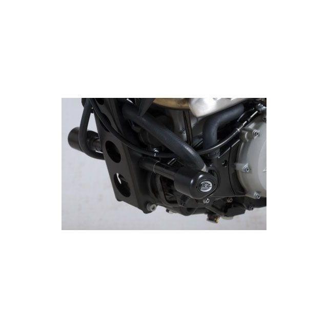 アールアンドジー TR650 Strada エアロクラッシュプロテクター ブラック R&G_1