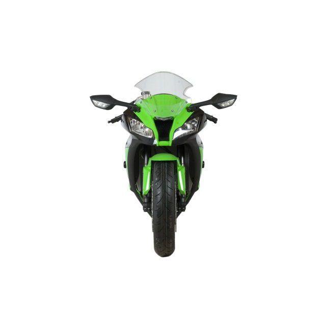 BS　Bikke　20インチ3段　8.7Ah（4点灯）充電器あり アールアンドジー ZX-10R エアロクラッシュプロテクター ホワイト R&G