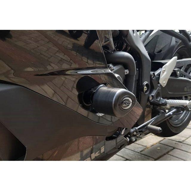 アールアンドジー ZX-25R エアロクラッシュプロテクター ブラック R&G