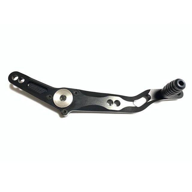 STRIKER - ストライカー YZF-R6 ステップリペアパーツ チェンジペダル TYPE7 ベアリング仕様模様 色合い 黒いこと