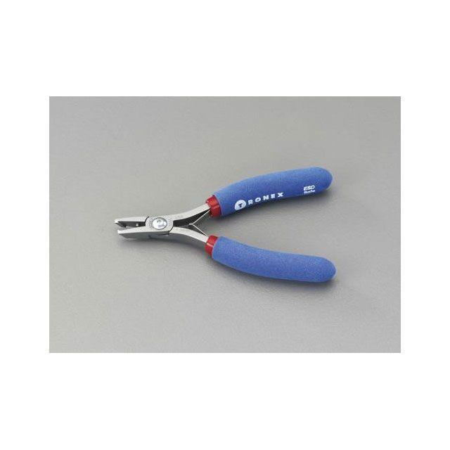 正規品／エスコ 120mm スタンドオフ付ニッパー（レーザーフラッシュ/ESD） メーカー在庫あり ESCO バイク 車 自動車 自転車