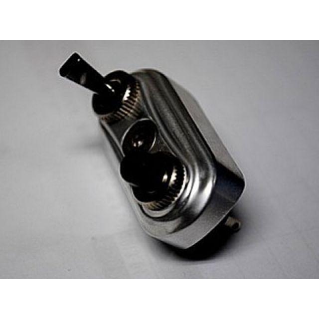 部品屋K\u0026W 汎用 スイッチボックス タイプ2（アルミ） 仕様 1インチ用 K\u0026Wの画像