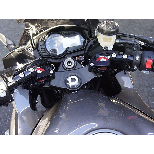 オーバーレーシング Ninja1000 スポーツライディング ハンドルキット カラー ブラック メーカー在庫あり OVER RACINGの画像