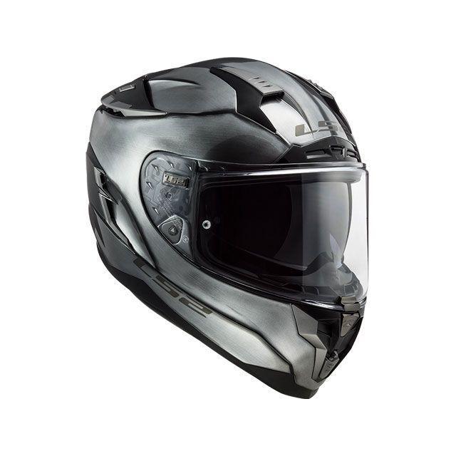 エルエスツーヘルメット アウトレット品  CHALLENGER F/チャレンジャーF（チタニウム） サイズ S LS2 HELMETS バイク