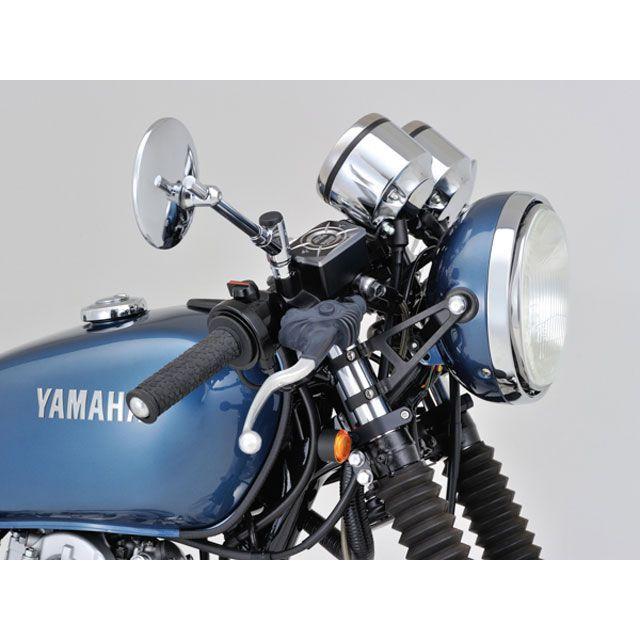 正規品／デイトナ SR400 SR500 ノーマルヘッドライト対応ブラケットセット メーカー在庫あり DAYTONA バイク｜motoride｜04