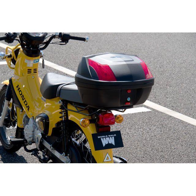 ワールドウォーク クロスカブ110 クロスカブ110用タンデムシート＋キャリアボックスセット 容量 32リッター メーカー在庫あり WW_6