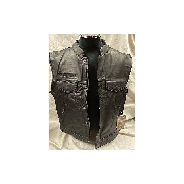 ブラック ジッパーベスト dd7237fd-44a0-4b2a-97c9-