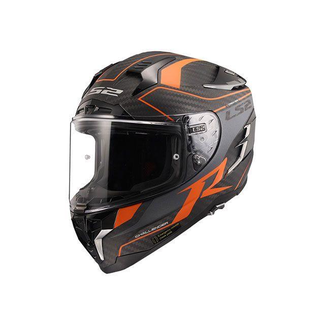 正規品／エルエスツーヘルメット CHALLENGER C GT/チャレンジャーシージーティー（マットカーボンオレンジ） サイズ：S LS2 HELM…  : 1246140-2498640 : モトメガネ2号店 - 通販 - Yahoo!ショッピング