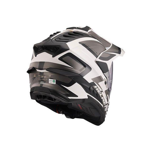 S*o様 LS2 EXPLORER フルフェイスヘルメット ホワイト/ブラック EXPLORER F - LS2 Helmets