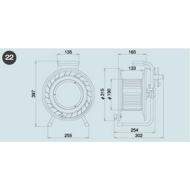 ハタヤ MSS-231KV メタルセンサーリール 大容量型 VCT3.5 20M HATAYAの画像